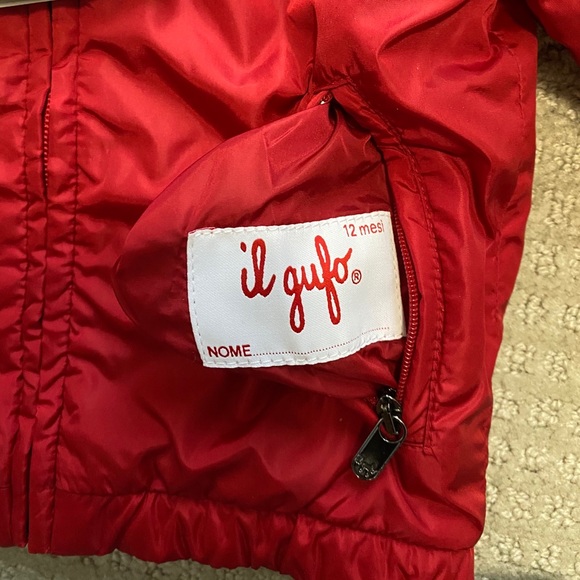 NWT! IL Gufo reversible baby jacket. 12 m - Picture 3 of 5